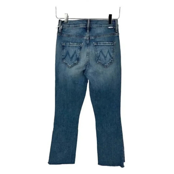 NEW MOTHER The Insider Crop Step Fray in Scenic Route B1347 - Picture 3 of 5